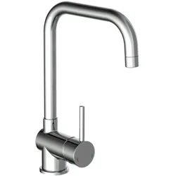 Küchenarmatur FUTURA, Wasserhahn Küche mit Energiesparfunktion, 360° schwenkbare Mischbatterie Küche, Spültischarmatur