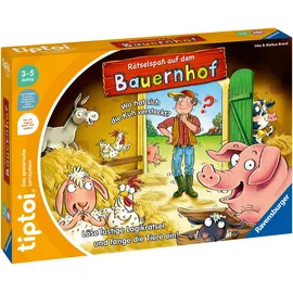 Ravensburger tiptoi Rätselspaß auf dem Bauernhof