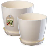 Kadax 23 x 28 x 25 cm Ecru