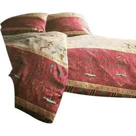 BASSETTI Oplontis rot 135 x 200 cm + 80 x 80 cm
