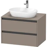 Duravit Ketho.2 80x55cm, ba m, Pl m 1 Ausschn, wandhängend