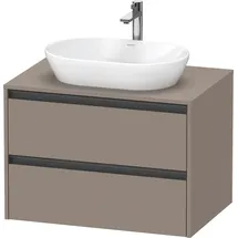 Duravit Ketho.2 80x55cm, ba m, Pl m 1 Ausschn, wandhängend