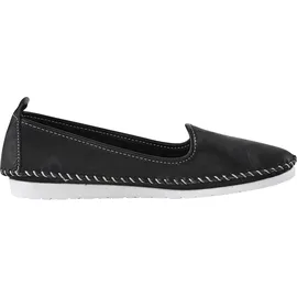 Heine Slipper Schwarz