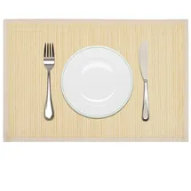 vidaXL 6 Bambus-Platzdeckchen 30 x 45 cm Braun