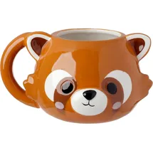 Puckator Panda Kopf Tasse 0,5 l Orange