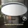 Briloner LED Deckenlampe 1 Rund grau