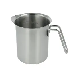 Metaltex Milchkrug mit Skala, Inox-Edelstahl 185354 010 , Füllmenge: 0,7 Liter