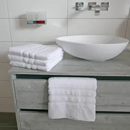 ZOLLNER Handtuchset 10-tlg. weiß