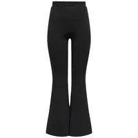 Only Bootcuthose ONLSCARLETT FLARED PANT UB SWT schwarz XS