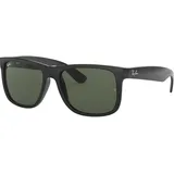 Ray Ban Justin RB4165 601/71 55-16 gloss black/green