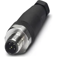 Phoenix Contact 1553187 Sensor-/Aktor-Steckverbinder, unkonfektioniert M12 Stecker, gerade Polzahl: