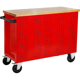 Stier Fahrbare Werkbank mit 7 Schubladen und 1 Tür