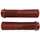 Peaty ́s Monarch Pro Grip Mushroom Fahrradgriffe - Brick Red
