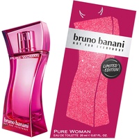 bruno banani Pure Woman Limited Winter Edition - Eau de Toilette Natural Spray - Lieblich-warmes Damen Parfüm - 1er Pack (1 x 20ml)