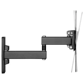 goobay TV-Wandhalterung Basic FULLMOTION (S) schwarz
