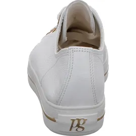Paul Green Leder-Sneakers in Weiß 43