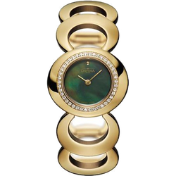 Davosa Ladies Vintage 60s 168.571.70 - perlmutt grün,gold - 26mm