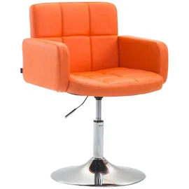 CLP Lounger Los Angeles Kunstleder orange