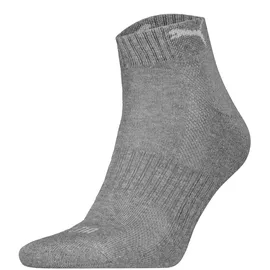 Puma Cushioned Quarter Socken 3-Paar Grau 43-46