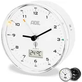 ADE Funkwecker analog weiß