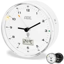 ADE Funkwecker analog weiß