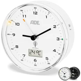 ADE Funkwecker analog weiß