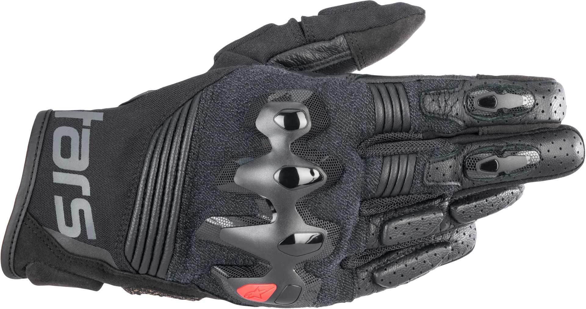 Alpinestars Halo Motorfiets handschoenen, zwart, XL