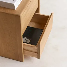 Tikamoon Nachtschrank Arto 0 x 0 x 0 cm Braun