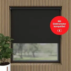 Verdunkelungsrollo (B x H: 85 x 190 cm, Dark, 100 % Polyester)
