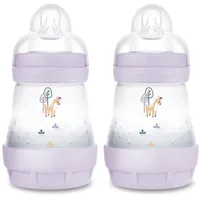 MAM PP-Flasche 2er Pack Easy Start Anti-Colic 160 ml), - Lila