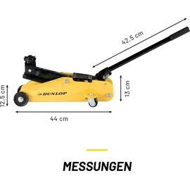 Dunlop Hebebühne Metall 135-305 mm Gelb