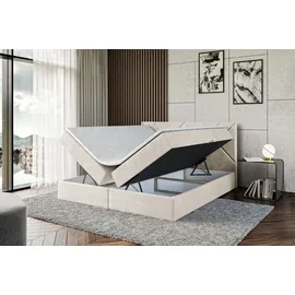 altdecor Boxbett 160 x 200 cm H3 Creme