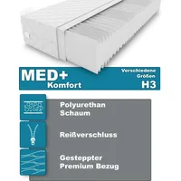 king matratzen MED+ Komfort 80 x 200 cm H3