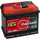 ZAP CALCIUM PLUS 12V 55Ah 460A Starterbatterie  555 65