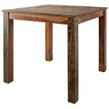 MASSIVMOEBEL24.DE Altholz 80 x 76 x 80 cm mehrfarbig