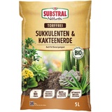 Substral Naturen Sukkulenten & Kakteenerde Bio & Torffrei 5 l