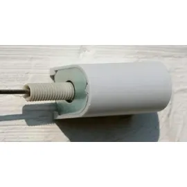 PEDDY SHIELD Floracord Seilspanntechnik Bausatz inkl. Sonnensegel Silbergrau 330 x 140 cm