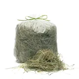 Natürliches Heu für Kaninchen, Schildkröten, Pferde, Schafe, Ziegen, Fohlen | Italienisches sonnengetrocknetes Bergwiese Heu | Alle Nager, Pferde, Schafe | Premium-Qualität (1 kg)