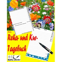 Mein Reha- und Kurtagebuch - Tagebuch für 30 Tage