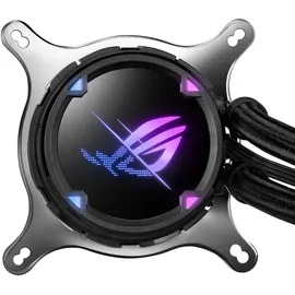 Asus ROG STRIX LC II 360 ARGB All-in-One Flüssig-CPU-Wasserkühlung (Aura Sync, drei adressierbare ROG 120mm RGB-Lüfter),
