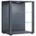 VCM Standvitrine Glasol 52 x 35 x 60 cm Grau