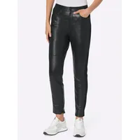 Heine Lederhose schwarz