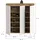 xonox.home Schuhschrank 105 x 111 x 37 cm Weiß/Eiche