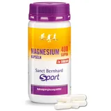 Kräuterhaus Sanct Bernhard Magnesium 400 supra Kapseln 120 Kapseln