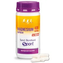 Kräuterhaus Sanct Bernhard Magnesium 400 supra Kapseln 120 Kapseln