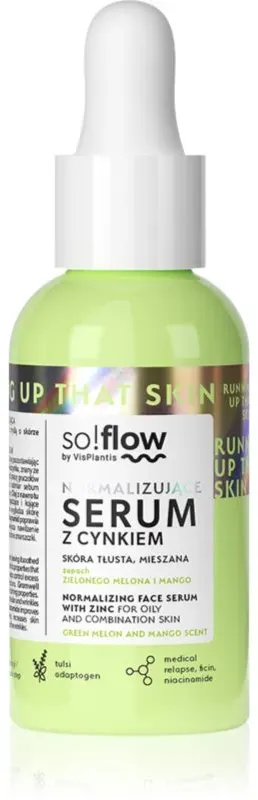 so!flow Normalizing Face Serum With Zinc Gesichtsserum mit Zink 30 ml