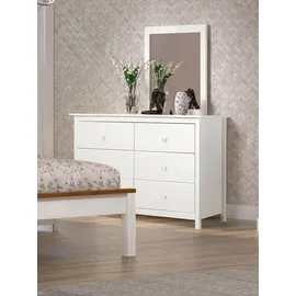 Möbilia Salgen 130 x 80 x 45 cm weiß