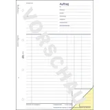 Avery Zweckform Auftrag A4 selbstdurchschreibend 2x40 Blatt