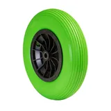 Wagner System GmbH WAGNER Schubkarrenrad PANNENSICHER - Polyurethangeschäumtes Rad Ø 400 mm, Breite 75 mm, Achse 20 mm, Tragkraft 100 kg 04840201