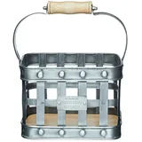 neuetischkultur Metallkorb mit Henkel Industrial Kitchen